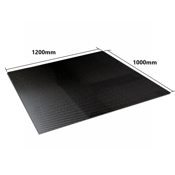 Carbon Flat Sheet - 1mm